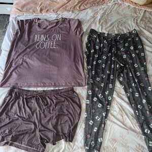 Rae Dunn Pajama Set